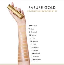 GUERLAIN Parure Gold Radiance Foundation -Cela pourrait être cosmétique. guerlain parure gold radiance foundation fond de teint fluide illuminateur spf 30 3