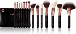 Luvia Cosmetics Essential Brushes Black Diamond