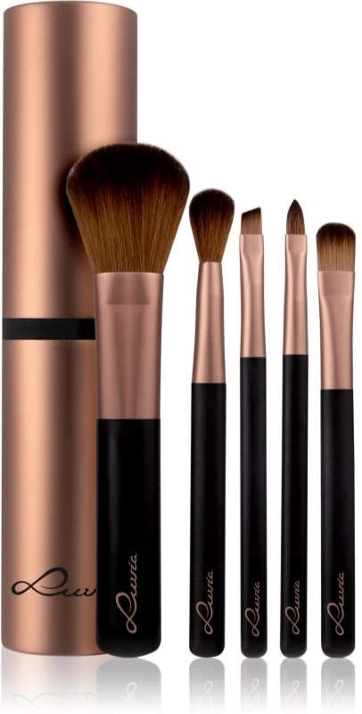 Luvia Cosmetics Travel Set Cappuccino 1 Luvia Cosmetics Travel Set Cappuccino