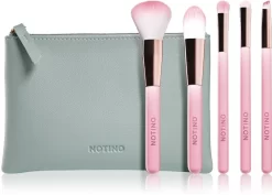 Notino Pastel Collection Brush Set With Pouch