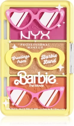NYX Professional Makeup Barbie Mini Cheek Palette