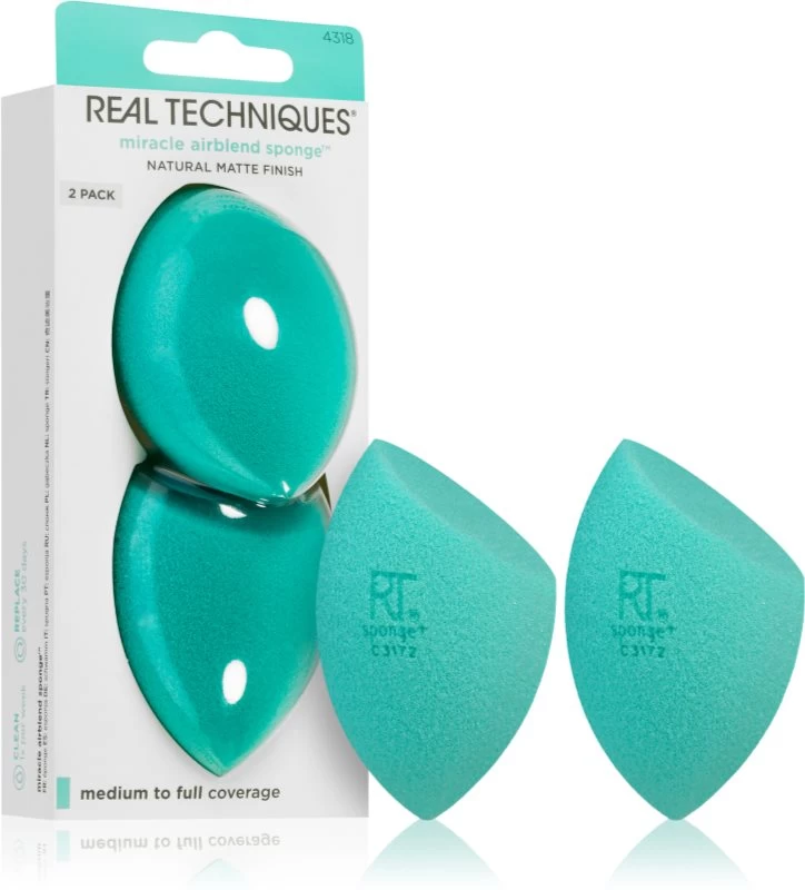 Real Techniques Sponge+ Mattifying Duo 1 Real Techniques Sponge+ Mattifying Duo