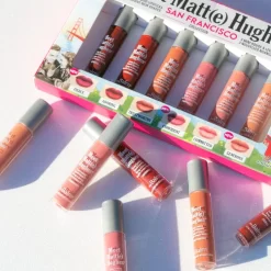 TheBalm Meet Matt(e) Hughes Mini Kit San Francisco -Cela pourrait être cosmétique. thebalm meet matte hughes mini kit san francisco kit de rouges a levres liquides pour un effet longue tenue 5