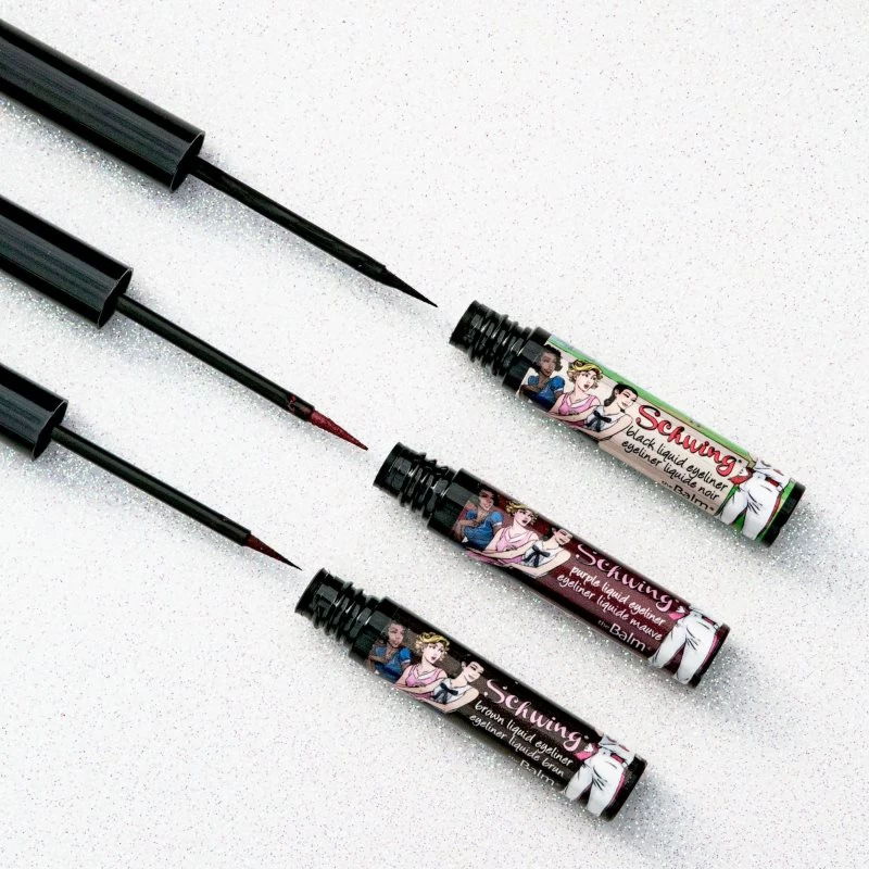 TheBalm Schwing® Liquid Eyeliner Trio 6 TheBalm Schwing® Liquid Eyeliner Trio – Image 6