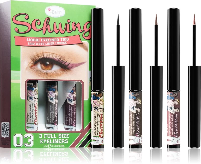 TheBalm Schwing® Liquid Eyeliner Trio 1 TheBalm Schwing® Liquid Eyeliner Trio