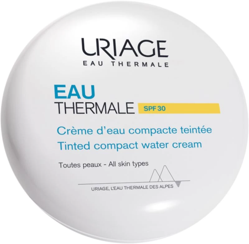 Uriage Eau Thermale Water Cream Tinted Compact SPF 30 1 Uriage Eau Thermale Water Cream Tinted Compact SPF 30